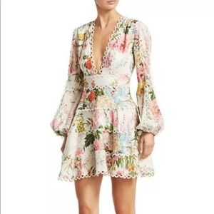 Zimmermann HEATHERS FLOUNCE DRESS Garden Floral 1